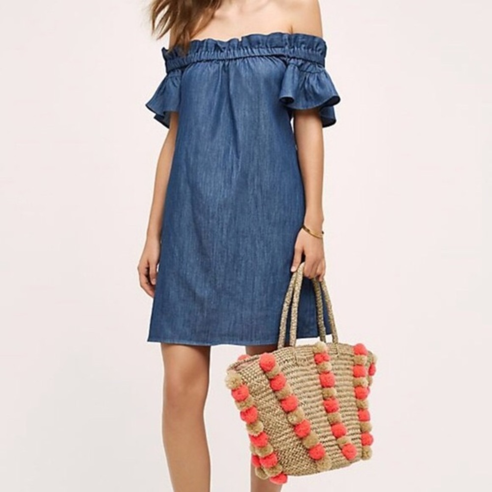 Anthropologie Corey Lynn Calter chambray dress
